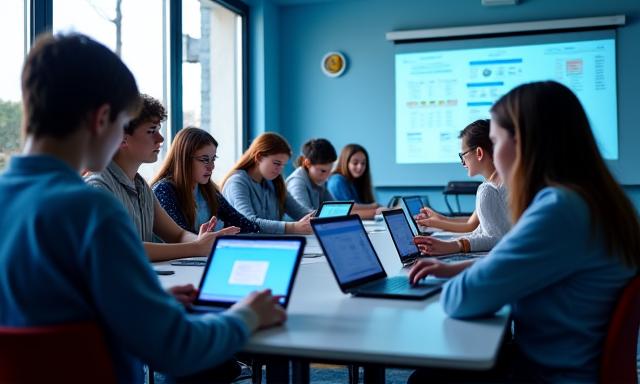 Étude de cas Lycée Henri Bergson Paris tutorat IA